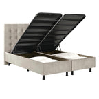 Κρεβάτι με Αποθηκευτικό Χώρο Hauz Nina 160X200 Ivory 04